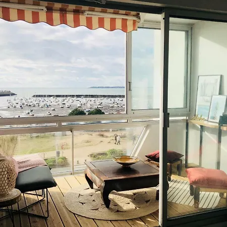 Studio Face Mer Pornichet - Vue Baie De La Baule Exterior photo